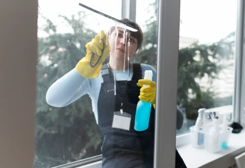 Nettoyage de vitres intérieures et extérieures à Saint-Martin-la-Plaine